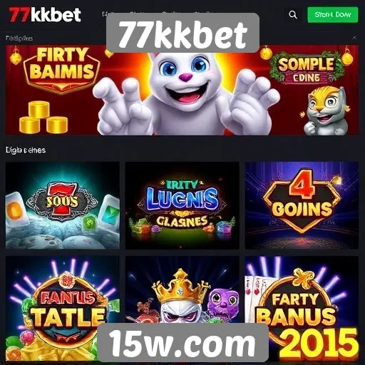 Explorando a diversidade de jogos no 77kkbet