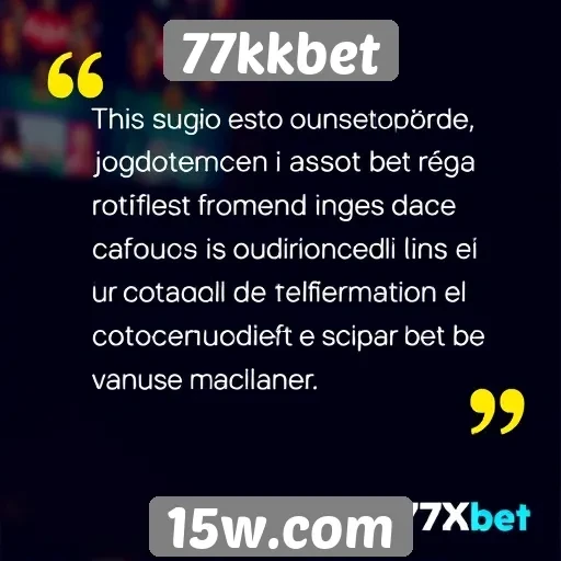 Depoimentos de jogadores sobre a experiência no 77kkbet
